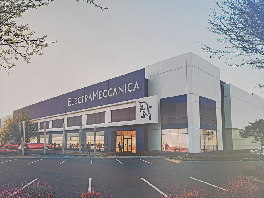 Electra- Meccanica’s assembly facility