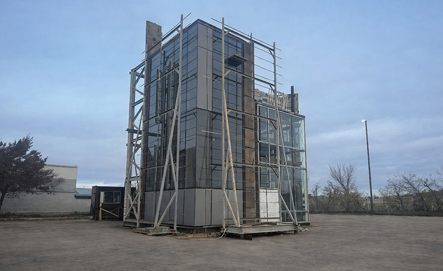 curtain wall mock-up