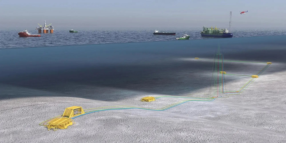 Bay du Nord floating oil drilling project