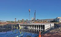 New Orleans River District’s underground stormwater vault