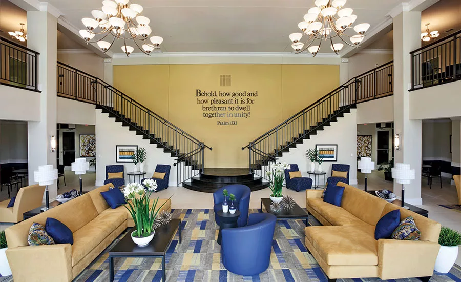 Centennial Hall lobby