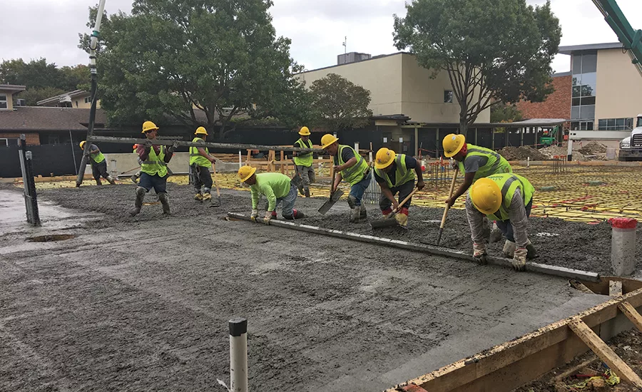 Alcuin School Slab