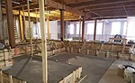 Concrete platform