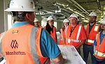 Manhattan Construction site safety meeting