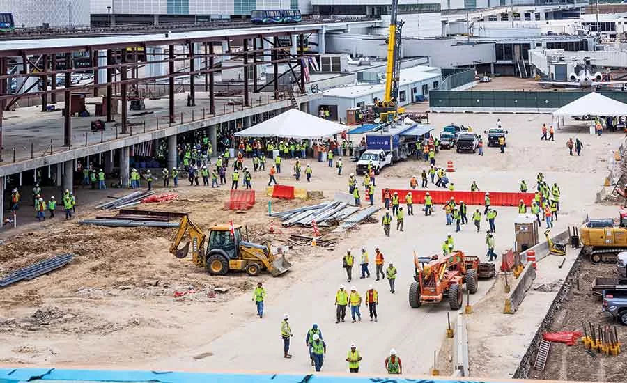United Airlines New Terminal C North at Houston Intercontinental Airport