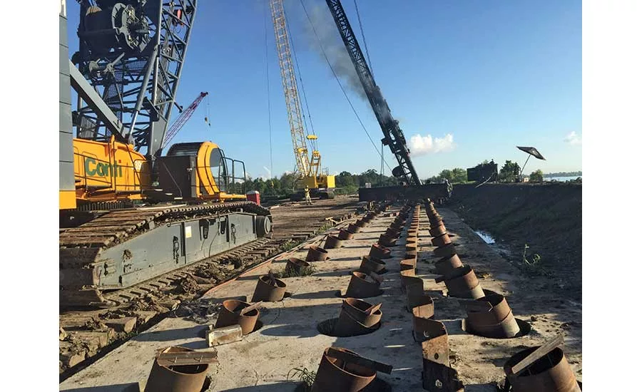 pile driving