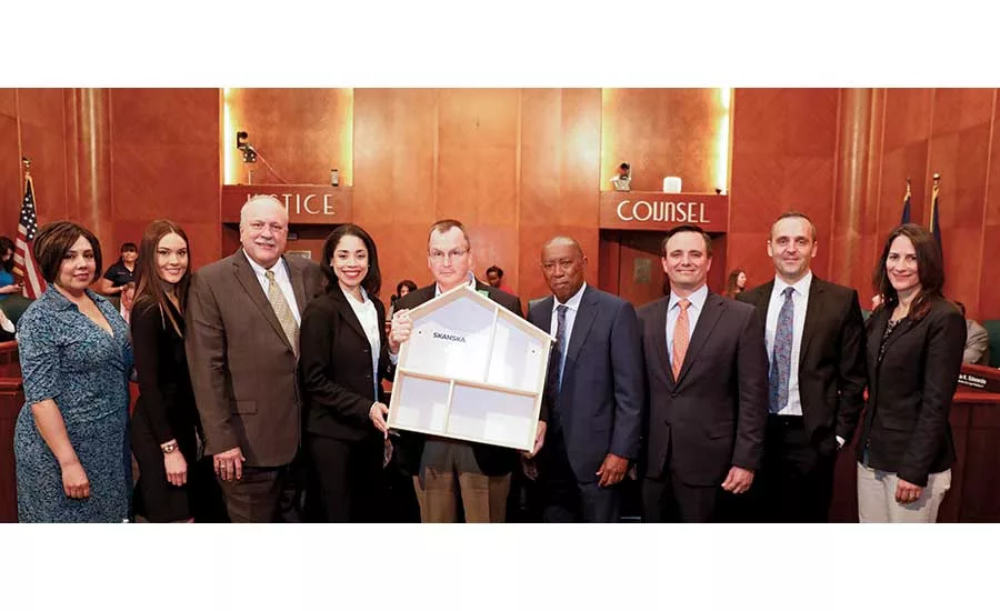 Skanska’s Houston development and construction teams
