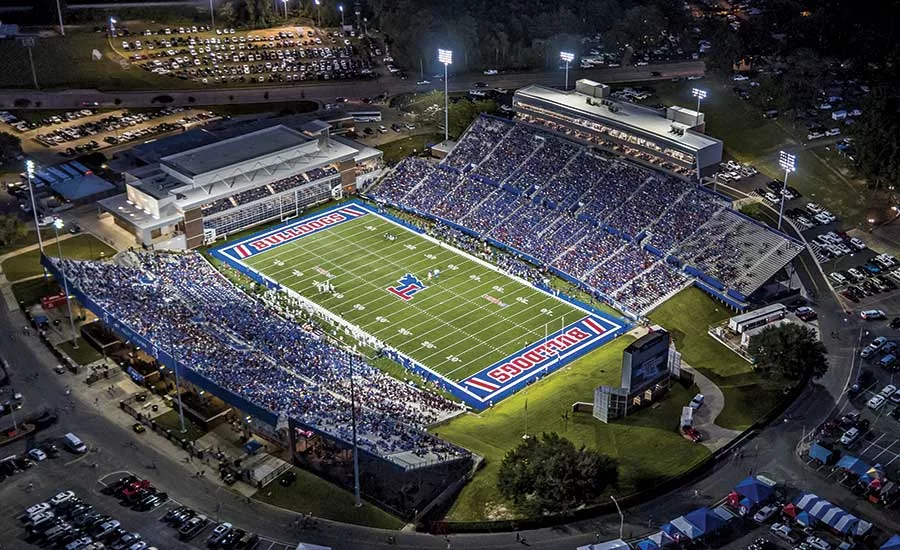 Pressbox Project at Joe Aillet Stadium