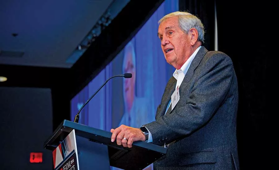 Emeritus professor Richard L. Tucker