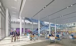 Lamar High School’s new four-story academic wing