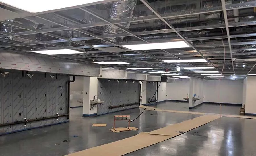 Lamar High School’s new four-story academic wing