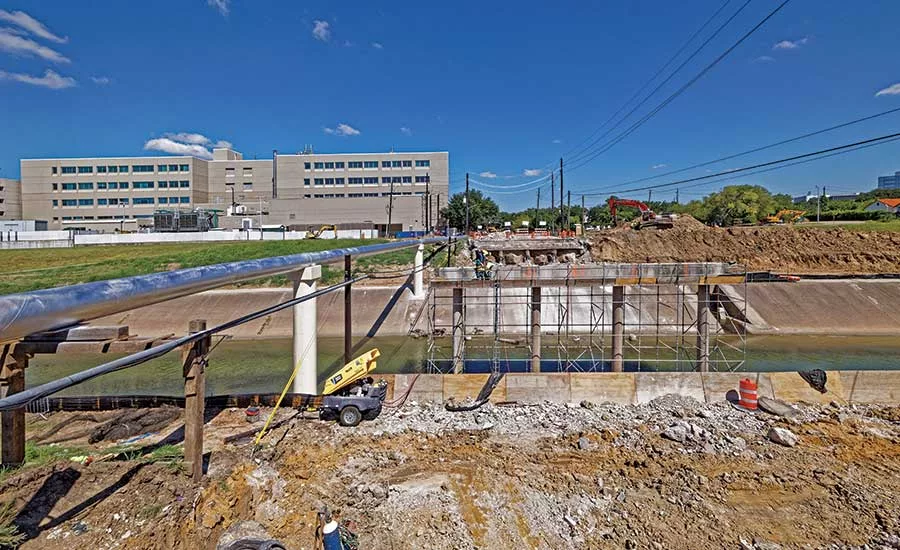 Greenbriar Bridge demolition