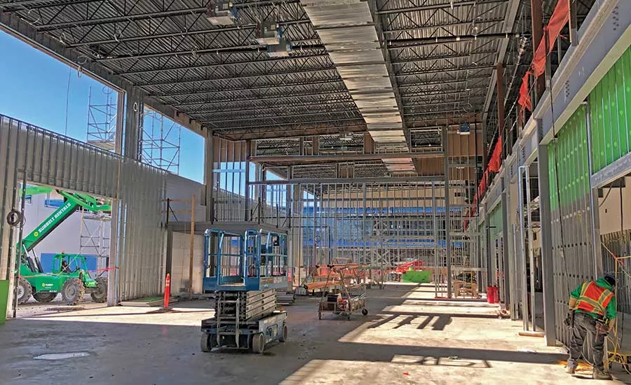 Shared build lab for Collin College’s carpentry program