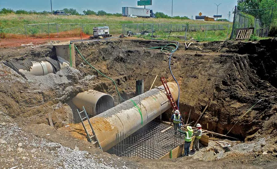 Cast-in-place junction box