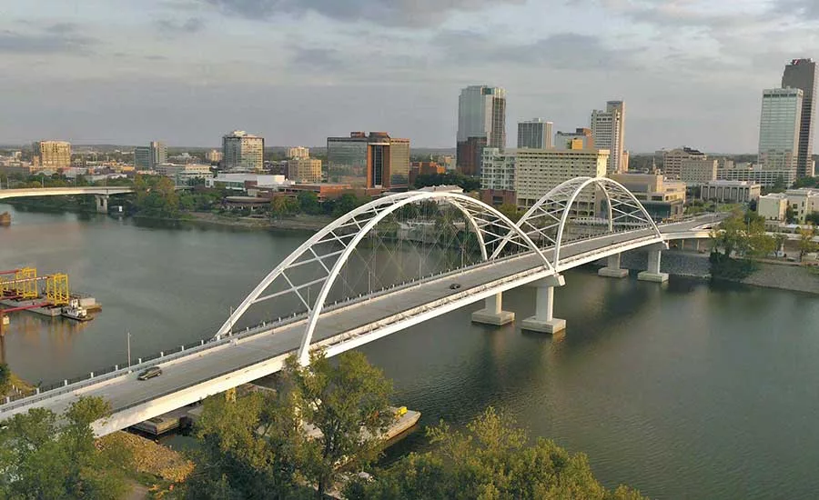 Broadway Bridge over the Arkansas River