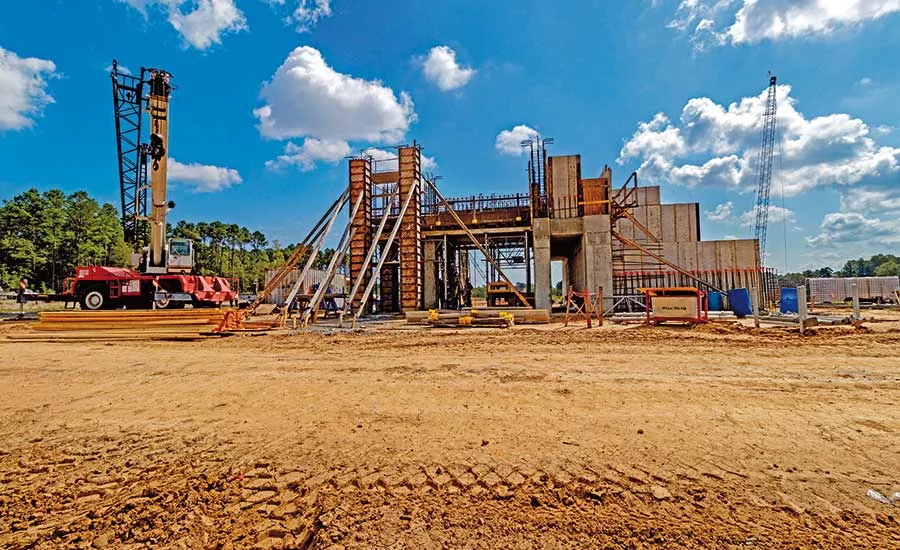 Conroe Central WWTP’s headworks