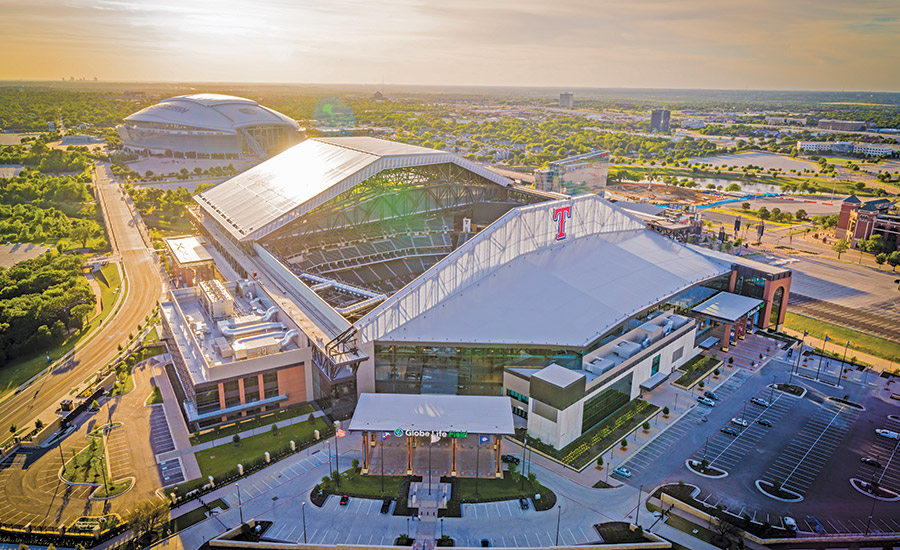 Globe Life Field in Arlington