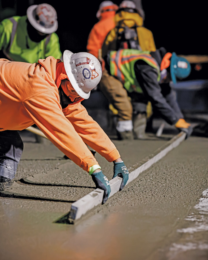 Cantera Concrete Co. workers