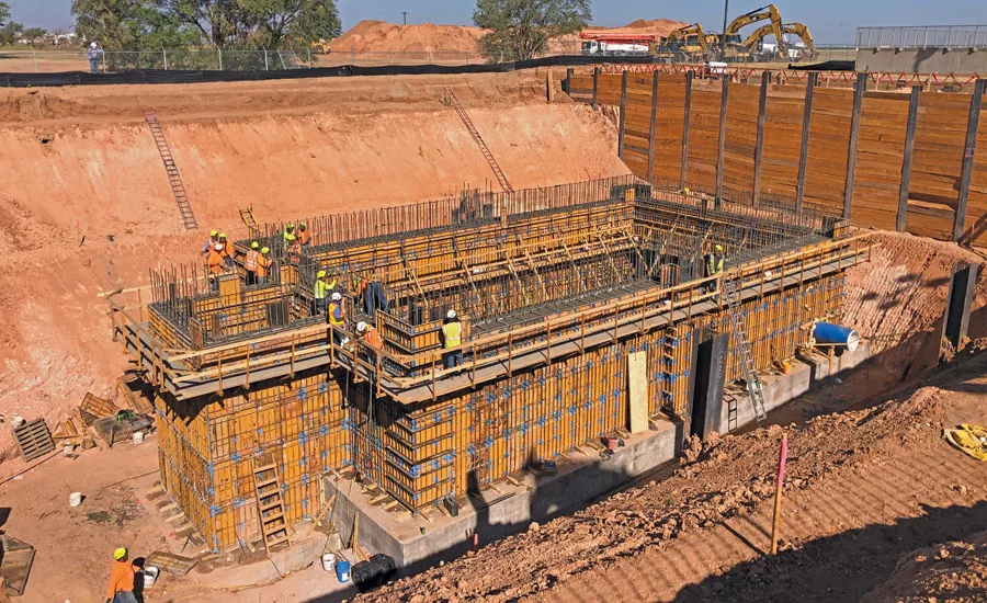 Lubbock Backwash Basin project