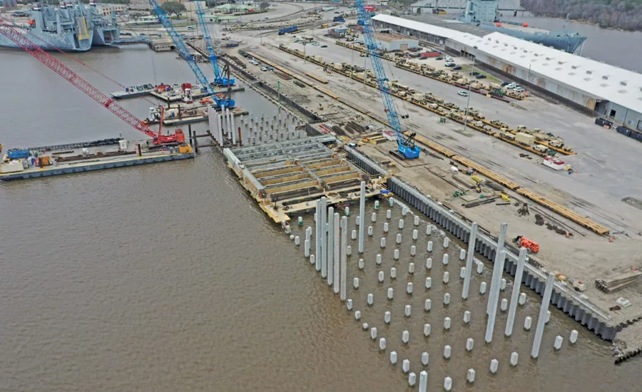 Terminal 1 at the Port of Beaumont