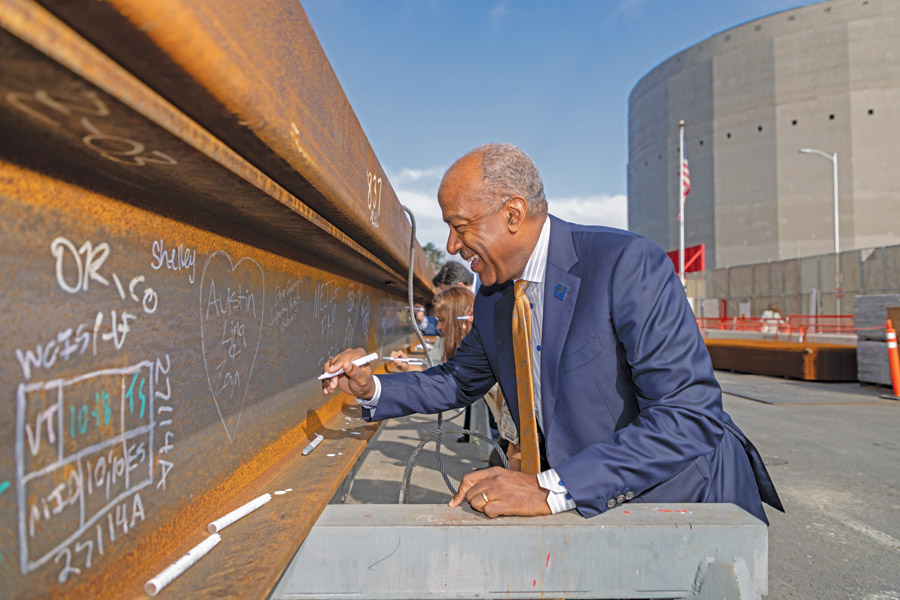 UC Davis Chancellor Gary S. May