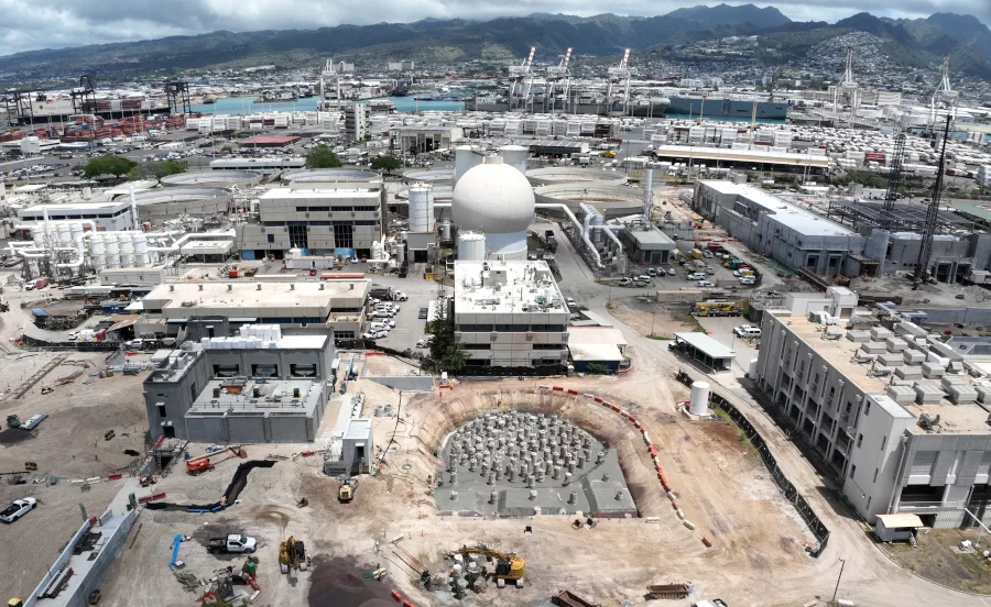 Honolulu’s Sand Island Wastewater Treatment Plant