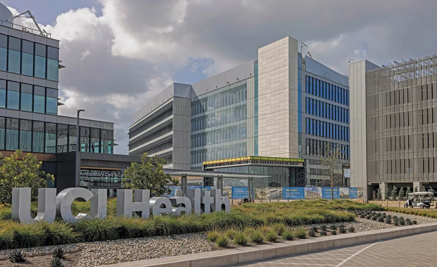 The all-electric, zero emission UCI Health Irvine