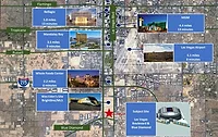 Las Vegas Arena Site Map