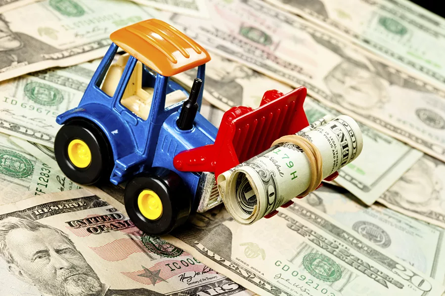 Loader With Money