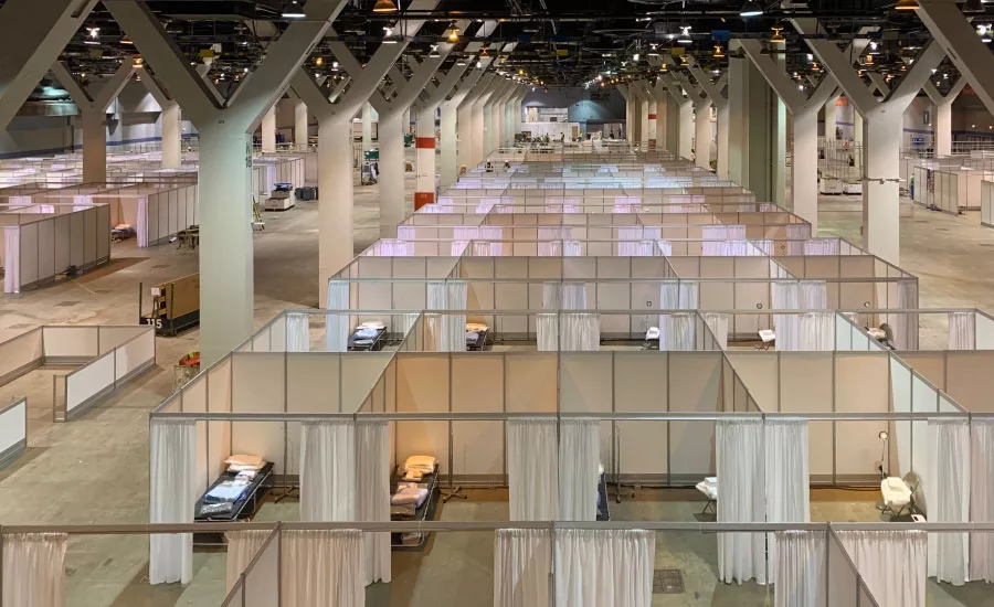 McCormick Place's Hall A Alternate Care Facility