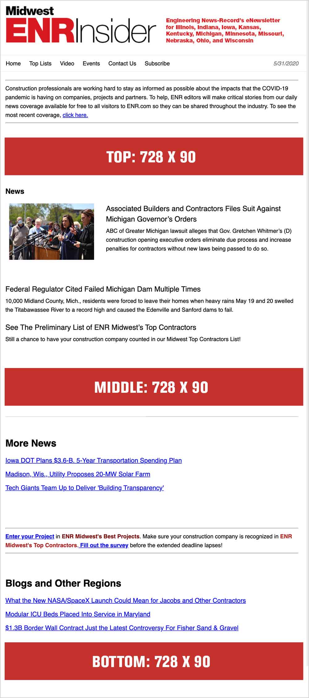 ENR Midwest eNewsletter.