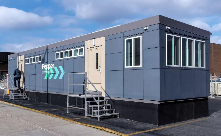 Pepper Construction's Net-Zero Trailer