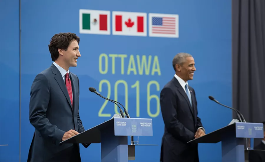 Trudeau, Obama