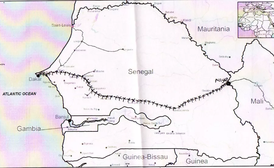 Senegal-Mali line