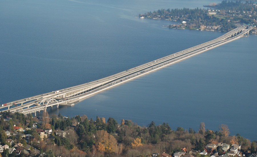 Construction of he largest floating structure in the USA for