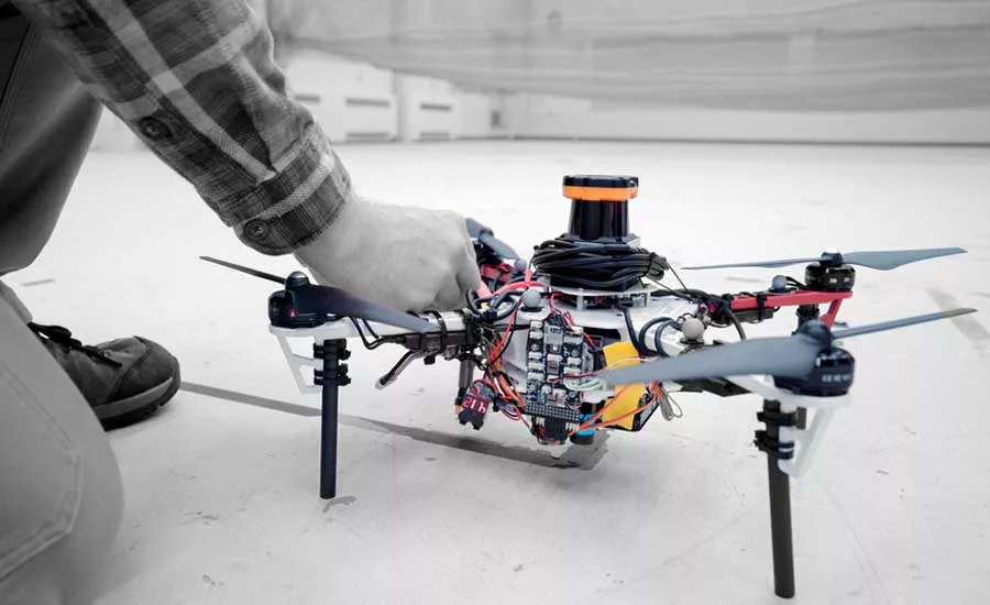 flocking drones