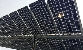 Bifacial panel