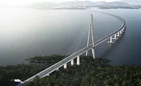 Norways float bridge