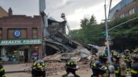 Three-story building partial collapse Carroll Garden