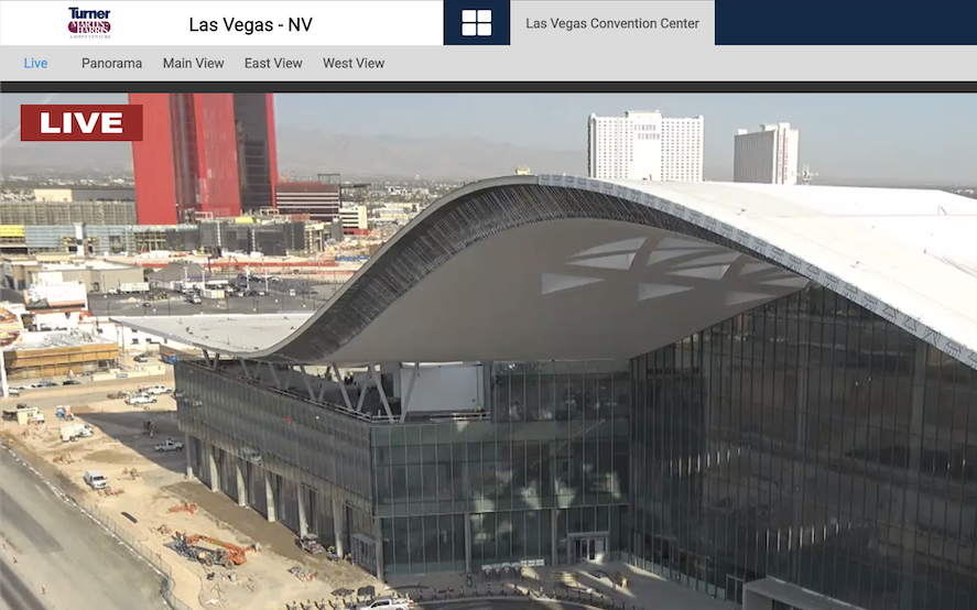 Las Vegas Convention Center live stream