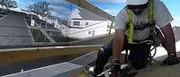 roofer in experiment.jpg roofer safety experiment research