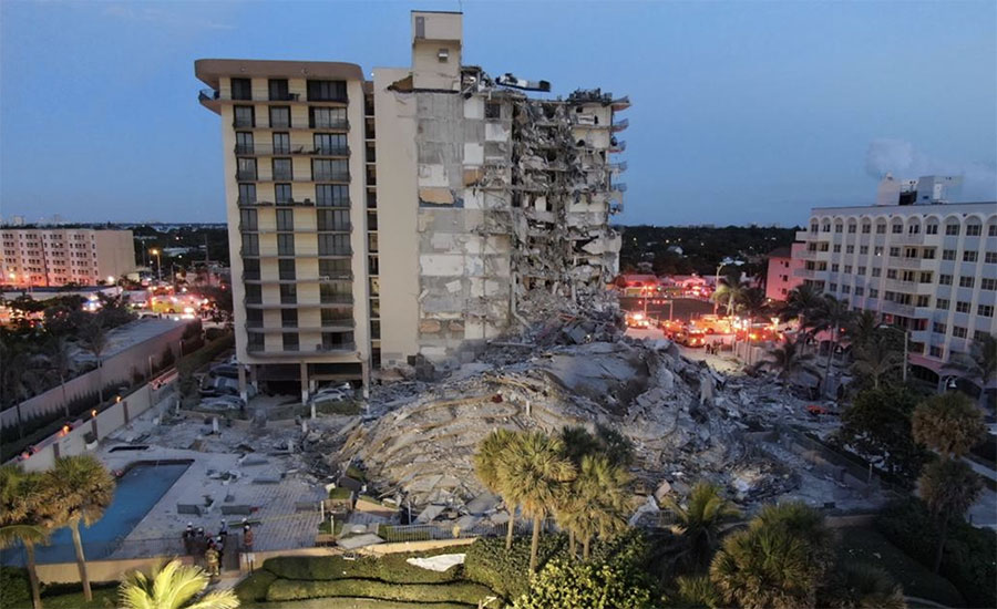Hotel collapse Florida