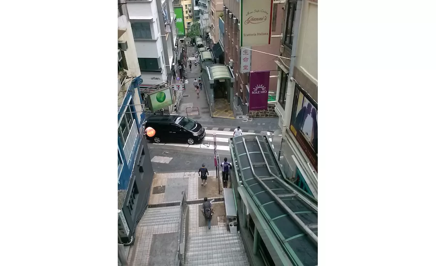 Escalator Exterior