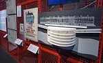 Model of air raid shelter