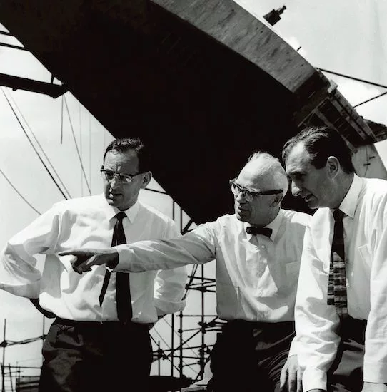 Ove Arup at Sydney Opera House