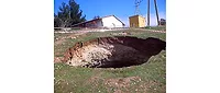 Mosul Dam Sinkhole Photo