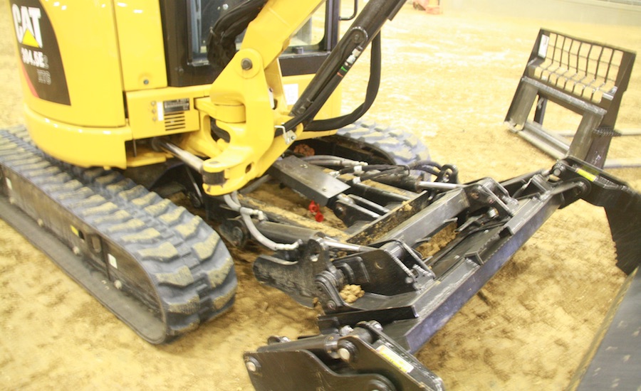 Cat's New Mini Excavator Accepts Skid Steer Attachments, 2016-03-21, ENR
