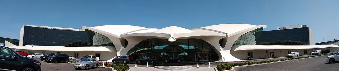 TWA Hotel panoramic view