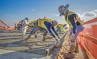 Baker Concrete crews