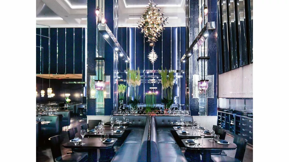 Hutong restaurant Bloomberg building New York